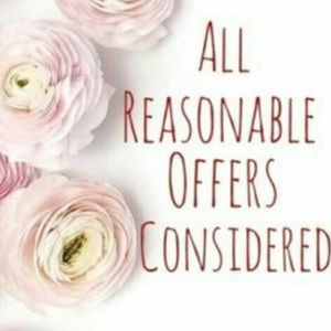 Feel free to make an offer!